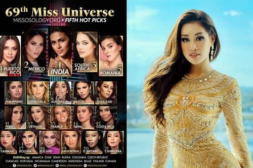 Sau 4 ngày khai màn, Khánh Vân tăng vọt thứ hạng từ top 21 lên top 12 Miss Universe 2020