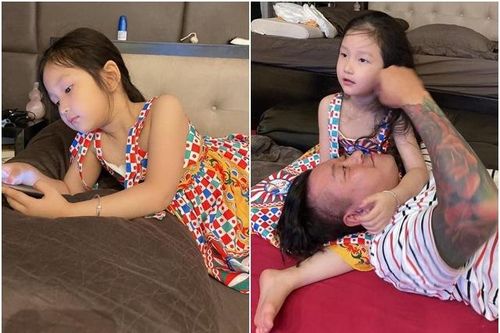 Con gái Tuấn Hưng được khen lớn phổng phao, xinh đẹp hệt mẹ, mắt Hàn Quốc thu hút