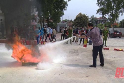 Tăng cường công tác PCCC và CNCH trên địa bàn tỉnh