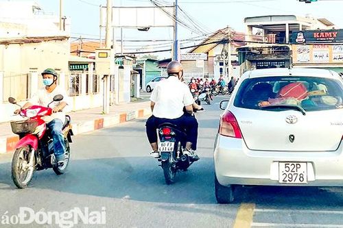 Lấn làn trên cầu