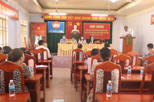Ứng cử viên đại biểu HĐND tỉnh Khánh Hòa tiếp xúc cử tri huyện Diên Khánh