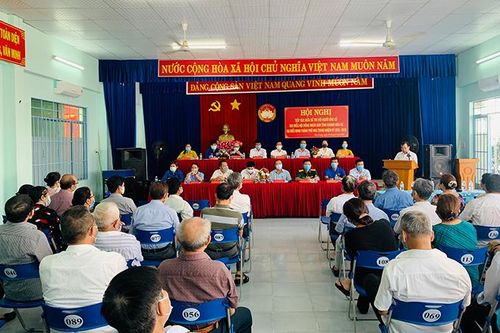 Ứng cử viên đại biểu HĐND tỉnh Khánh Hòa tiếp xúc cử tri khu vực phía Bắc TP. Nha Trang