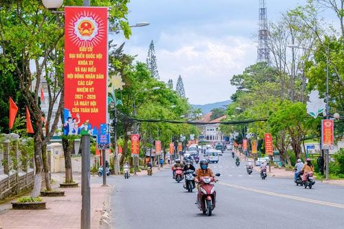 Đà Lạt: Điểm sáng trong tuyên truyền bầu cử