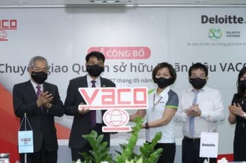 Deloitte Việt Nam chuyển giao quyền sở hữu nhãn hiệu VACO
