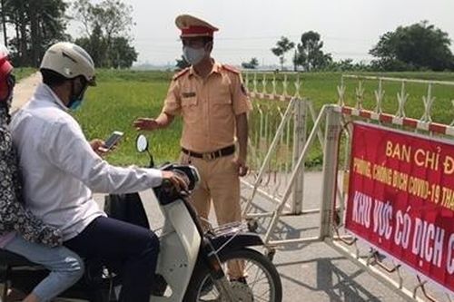 Công an tỉnh Vĩnh Phúc xử phạt trên 500 trường hợp không chấp hành phòng, chống dịch