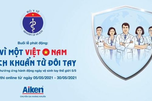 Phát động hưởng ứng 'Vì một Việt Nam sạch khuẩn từ đôi tay'