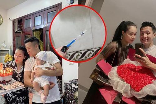 Vợ trung vệ Bùi Tiến Dũng báo tin vui, cầu thủ CLB Viettel sắp trở thành ông bố 2 con