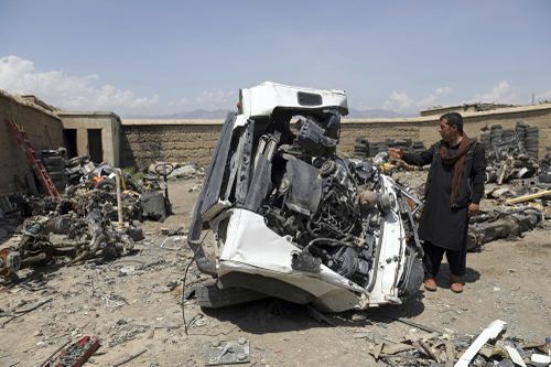 Mỹ rút quân khỏi Afghanistan, để lại hàng trăm nghìn tấn phế liệu