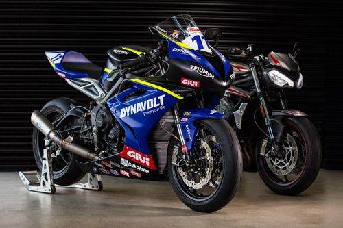 Dynavolt Triumph 765 - phiên bản xe đua của Street Triple RS