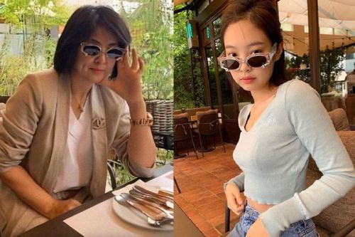 Mẹ Jennie ăn mặc sành điệu giống con gái
