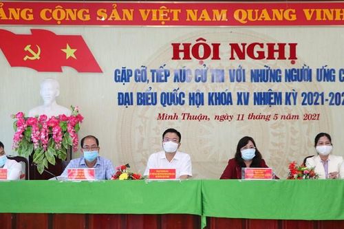 Bộ trưởng Lê Thành Long: mong tiếp tục lắng nghe ý kiến, nguyện vọng của cử tri