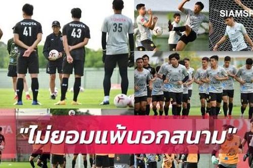 Tuyển Thái Lan vỡ trận vì COVID-19, HLV Nishino 'trổ tài' huấn luyện...online