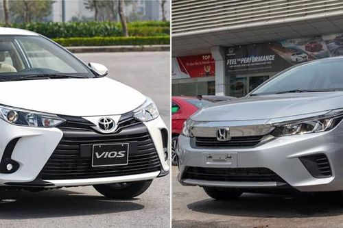 Xe 500 triệu, mua Honda City E hay Toyota Vios E-CVT?