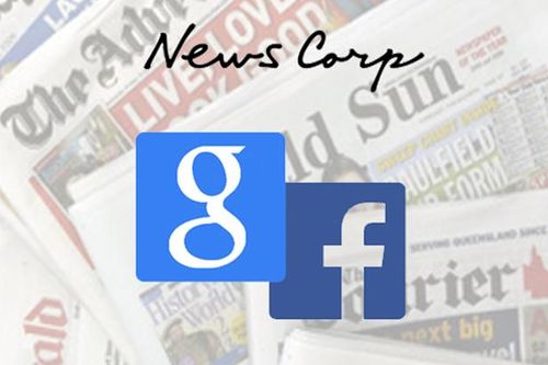 News Corp ký thỏa thuận sử dụng tin tức với Google, Facebook