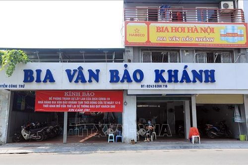 Các nhà hàng bia, quán bia, bia hơi Hà Nội đã tạm dừng để phòng chống COVID-19