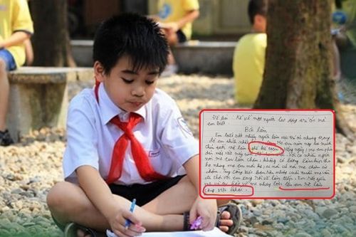 Làm văn kể về công việc của mẹ, cậu bé tiểu học khiến dân mạng ngã ngửa vì câu chốt cuối bài