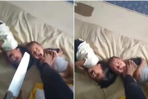 Xích mích với vợ, gã đàn ông Malaysia bạo hành hai con nhỏ khiến dân mạng phẫn nộ