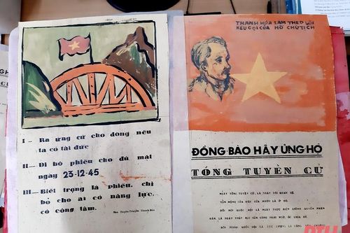 Những hiện vật nhắc nhớ về cuộc Tổng tuyển cử đầu tiên