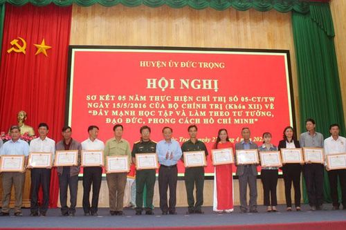 Đức Trọng: Chuyển biến sau 5 năm thực hiện Chỉ thị 05 của Bộ Chính trị