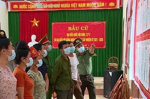 Công an các địa phương đảm bảo an ninh, trật tự dịp bầu cử