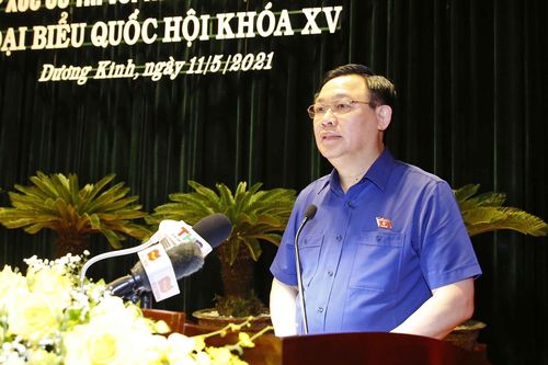 Chủ tịch Quốc hội Vương Đình Huệ: 'Làm việc nước là hy sinh, là phấn đấu'