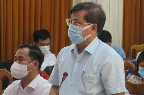 Viện trưởng Viện KSND tối cao Lê Minh Trí vận động bầu cử tại TP Hồ Chí Minh