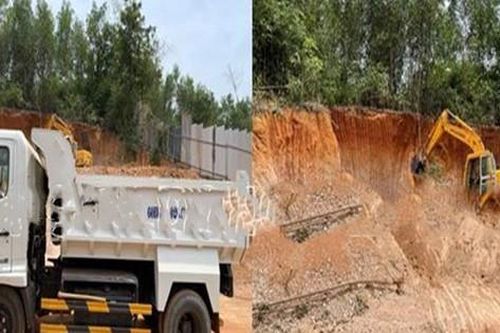Đồng Nai: Phát hiện một điểm khai thác đất trái phép