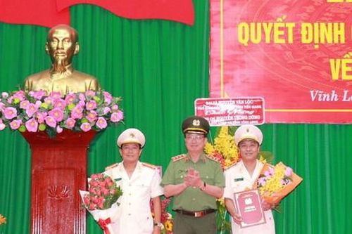 Bổ nhiệm Tân Giám đốc Công an tỉnh Vĩnh Long