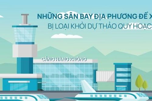 Những dự án sân bay địa phương bị loại khỏi dự thảo quy hoạch