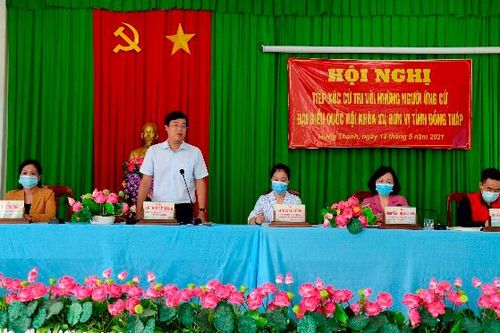 Cử tri đánh giá cao với chương trình hành động của ứng cử viên đại biểu Quốc hội