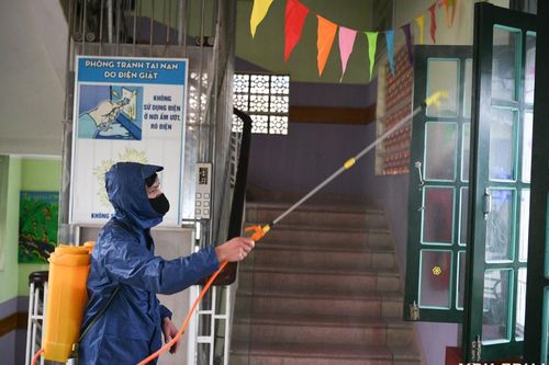 Hà Nội thực hiện biện pháp cấp bách phòng chống dịch Covid-19 trong trường học
