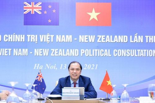 Việt Nam - New Zealand quyết tâm duy trì quan hệ tốt đẹp trong bối cảnh dịch Covid-19