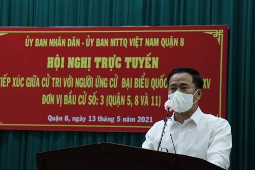 Cử tri gửi gắm nhiều tâm tư với ứng cử viên Đại biểu Quốc hội Lê Thanh Phong