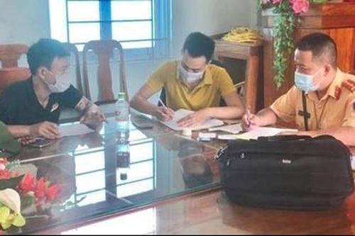 Tài xế xe đầu kéo chạy quá tốc độ, dương tính với ma túy
