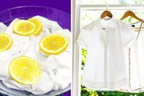 Mẹo tẩy sạch vết ố trên quần áo bằng nguyên liệu tự nhiên