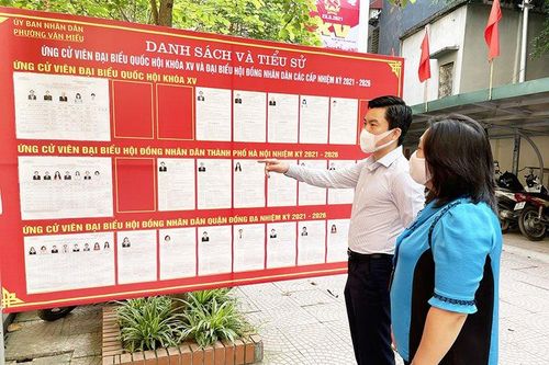Quận Đống Đa tập trung cao độ phòng, chống dịch để tổ chức thành công bầu cử