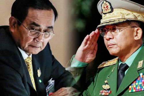 Thủ tướng Thái và thống tướng Myanmar liên lạc qua kênh hậu trường
