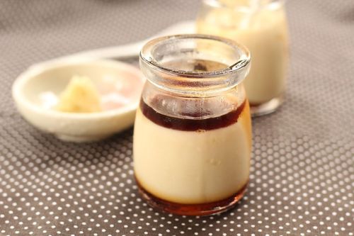 Pudding sữa sốt đường nâu chào hè