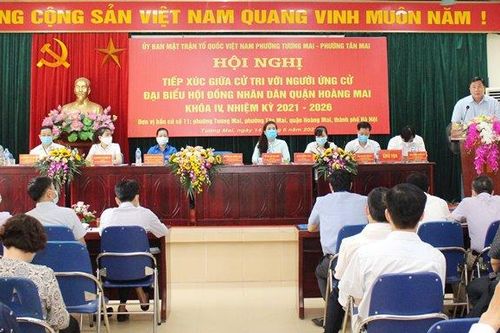 Cử tri Hoàng Mai mong các đại biểu HĐND quận quan tâm các vấn đề dân sinh, nâng cao chất lượng sống