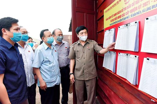 Phân bổ hợp lý thời gian đi bầu của cử tri, bảo đảm an toàn phòng, chống dịch Covid-19