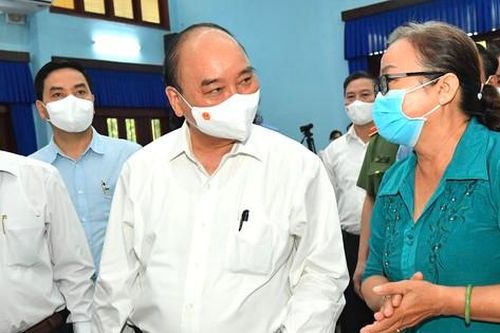 Cử tri vùng đất cách mạng vui mừng được gặp mặt, nói chuyện trực tiếp với Chủ tịch nước