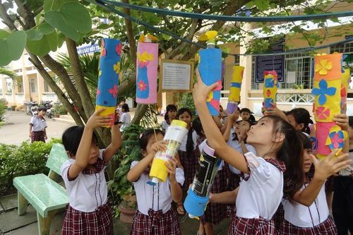 Thư viện xanh rộng mở khắp không gian trường