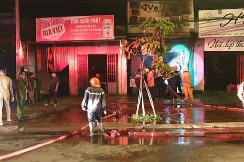 Bà Rịa - Vũng Tàu: Cháy cửa hàng, thiệt hại lớn về tài sản
