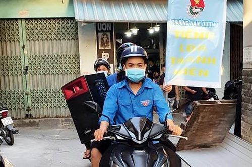 Tiếng loa thanh niên vang khắp Đà Nẵng