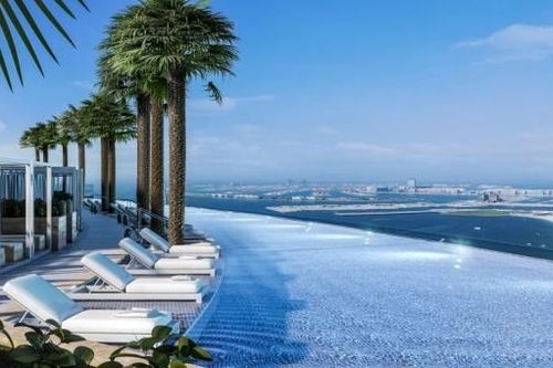 Bể bơi vô cực cao nhất thế giới ở Dubai