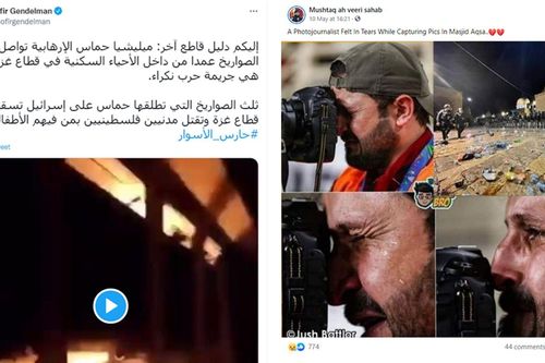 Phát ngôn viên Thủ tướng Israel một ngày đăng 2 video giả về Hamas