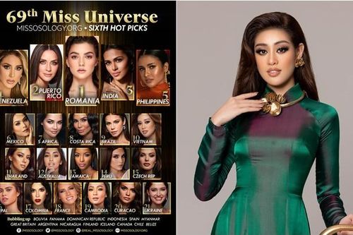 Sát giờ G - Missosology đưa Khánh Vân cán đích Top 10 và 'đẩy' Philippines lên á hậu 4 Miss Universe