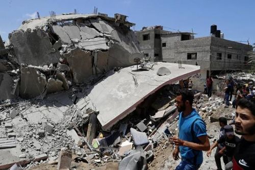 Dải Gaza tan hoang trong xung đột Israel – Palestine
