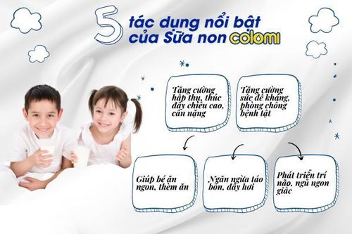 Chọn sữa non Colomi: Giúp trẻ bổ sung kháng thể tự nhiên và tăng cường hấp thu
