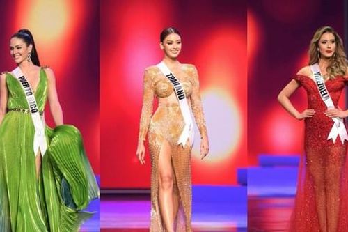 Top 15 thí sinh mặc trang phục dạ hội đẹp nhất Bán kết Miss Universe, Thái Lan dẫn đầu